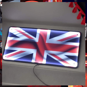 Union Jack Flag Full Colour LED Board 700x350mm