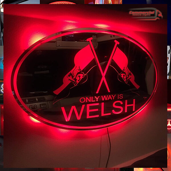 Only Way is Welsh Light board