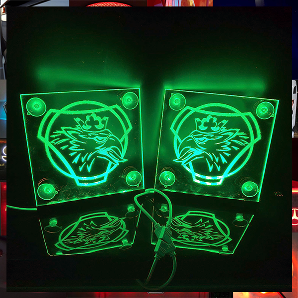 Truck LED Window Signs