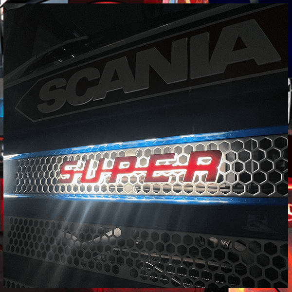 Scania Super Grille Badge